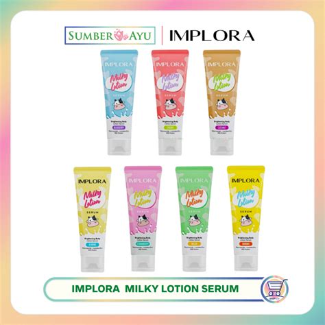 Jual Implora Milky Lotion Body Serum Tube Oml Shopee Indonesia