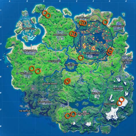 Fortnite Rifts: Where to find every Fortnite Rift location in Chapter 2 ...