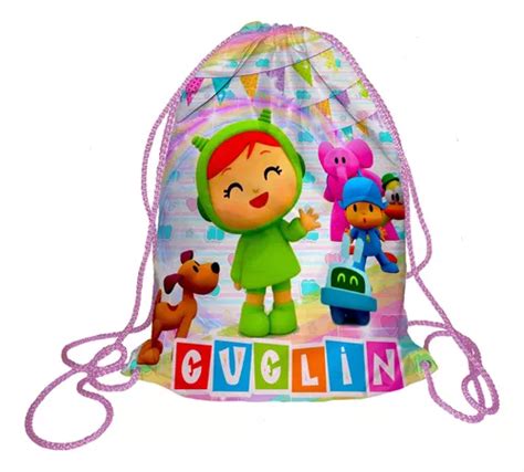 10 Morralito Dulcero Bolo Fiesta Infantil Pocoyo MercadoLibre