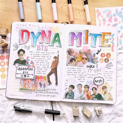 10 Aesthetic Kpop Journal Ideas Bujoing