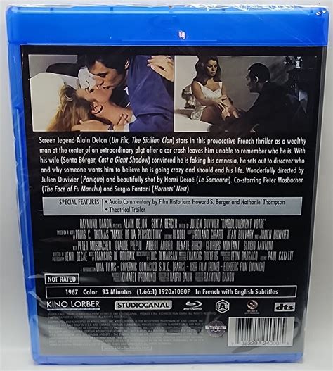 Diabolically Yours Blu Ray Kino Lorber Alain Delon Senta