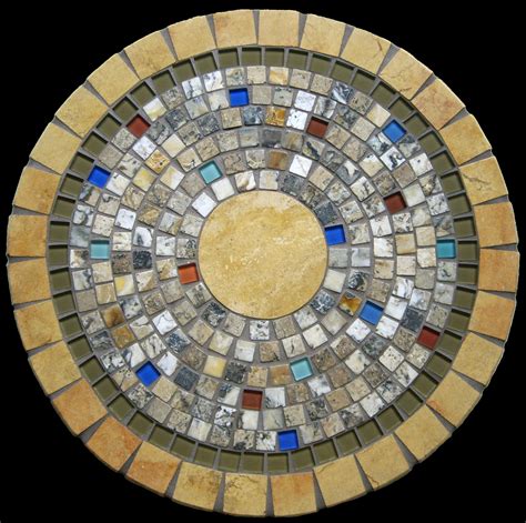 Elea Natural Stone Tables 1216 Mosaic Stone Tables