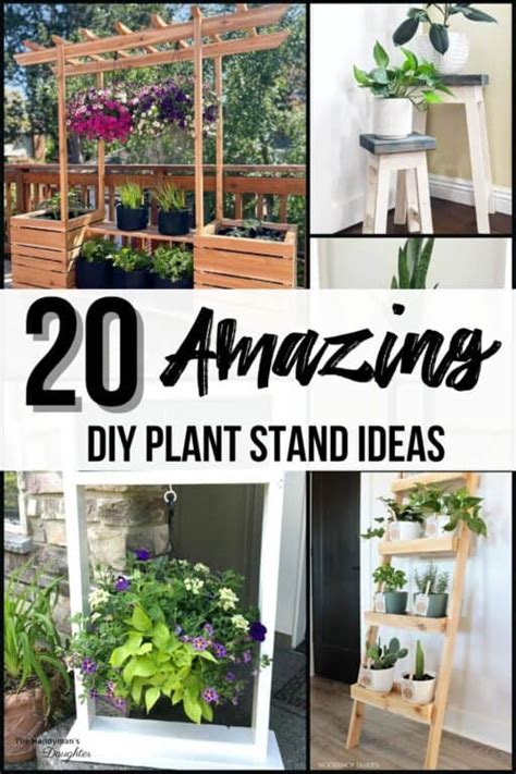 20 Amazing Diy Plant Stand Ideas For Your Home The Handymans Daughter