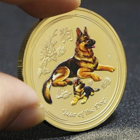 Year of the Dog Commemorative Coins - Etsy