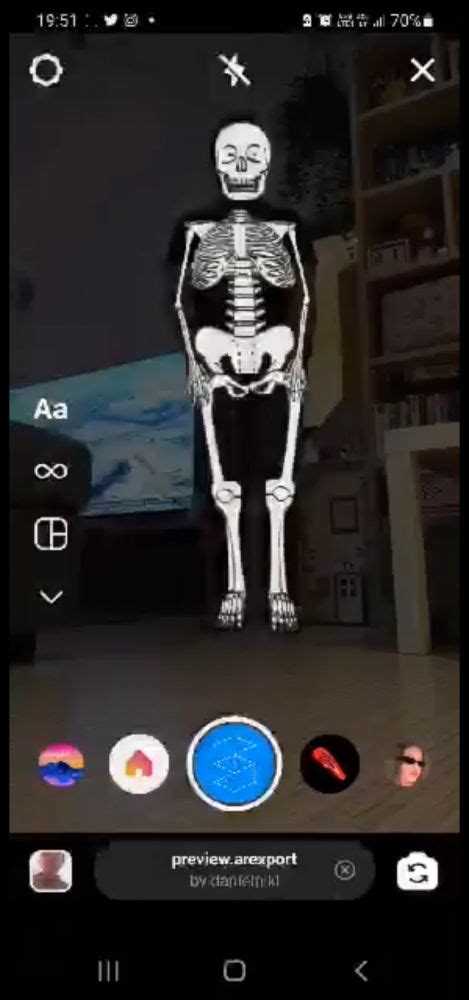 Get Skeleton Instagram Facebook Ar Effect Catchar