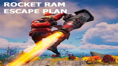 🚀 Rocket Ram Escape Plan 🚀 Svcredgucci Fortnite Creative Map Code