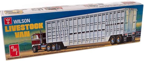 Amazon Amt Wilson Livestock Van Trailer Scale Model Kit