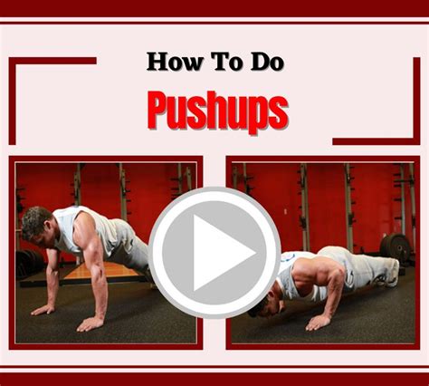 Pushups - Strengthen Your Chest