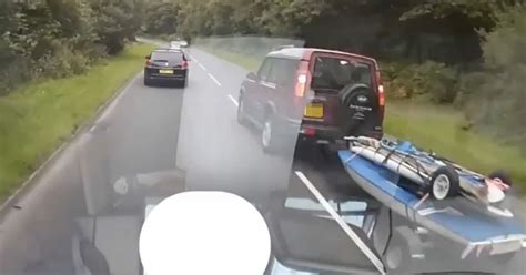 Horrifying Dashcam Footage Shows Driver Almost Ploughing Into Oncoming