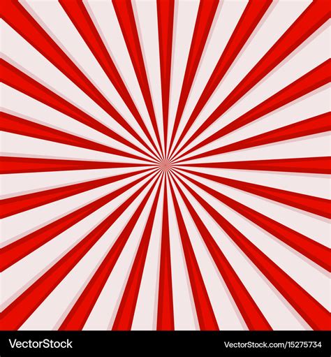 Red comics radial speed lines graphic effects Vector Image