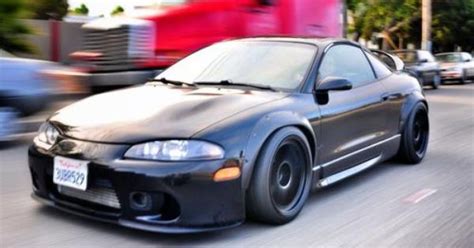 Sexiest 2g Mitsubishi Eclipse Gsx On The Planet Widebody With 10 Inch