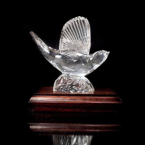 Waterford Crystal Bird Figurine Nightingale