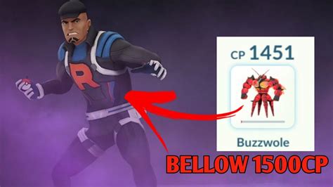 Buzzwole Vs Team Rocket Leader Cliff Pokemon Go Youtube