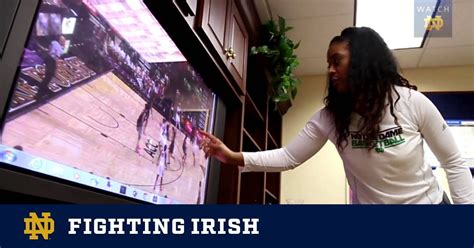 Irish In The Acc Niele Ivey Notre Dame Fighting Irish Official