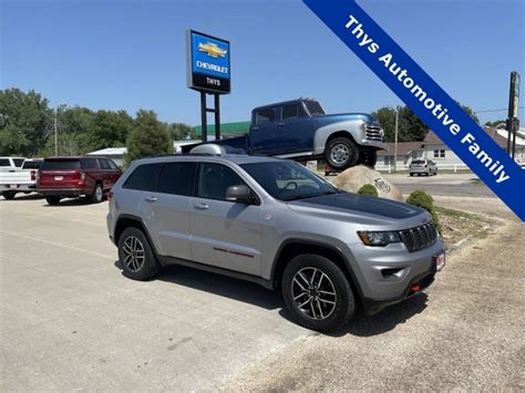 Pre Owned 2020 Jeep Grand Cherokee Trailhawk Sport Utility In Blairstown Ia Belle Plaine Ia