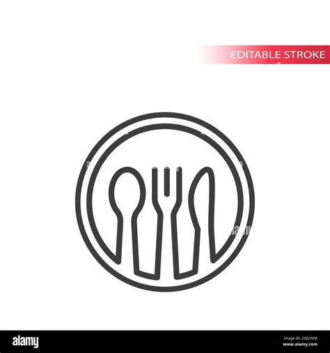 Restaurant Diner Vector Logo Dish Banque De Photographies Et Dimages