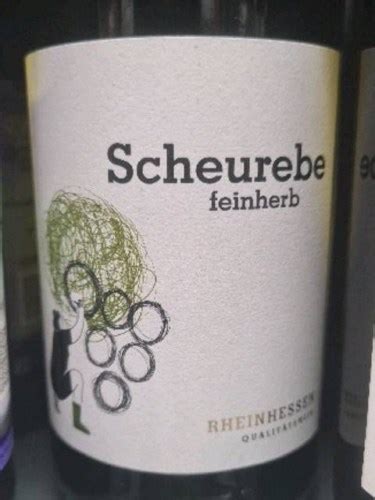 Erbeldinger Scheurebe Feinherb Vivino US