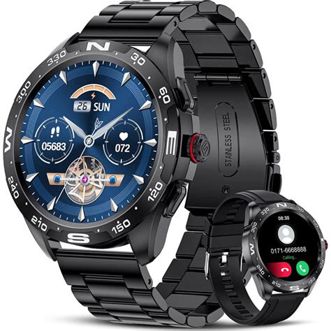 LIGE Montre Connectée Homme Restez Connecté et Pratique