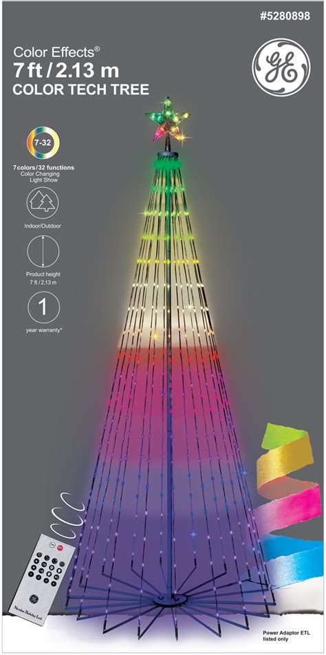 Ge Color Effects Led Color Tech Tree Ft Ct Rgb