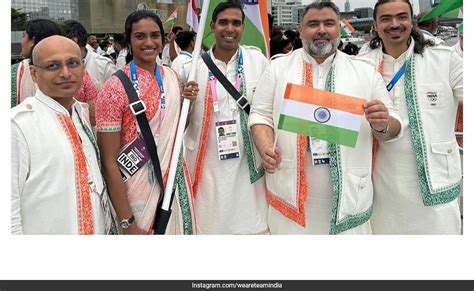 Paris Olympics 2024 Opening Ceremony The Indian Contingent Arrived At