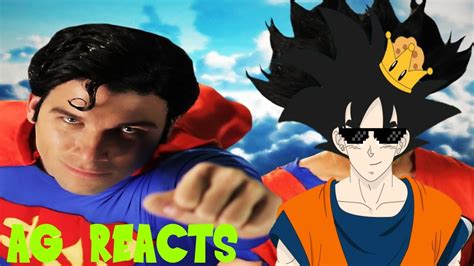 Goku Vs Superman Epic Rap Battles Of History Reaction YouTube