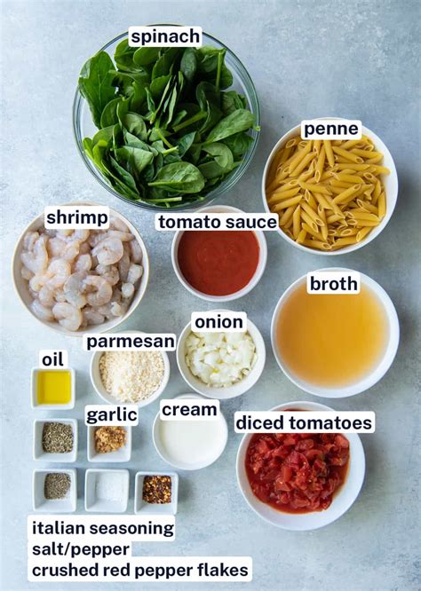 Shrimp And Spinach Pasta Easy One Pot Pasta Valeries Kitchen