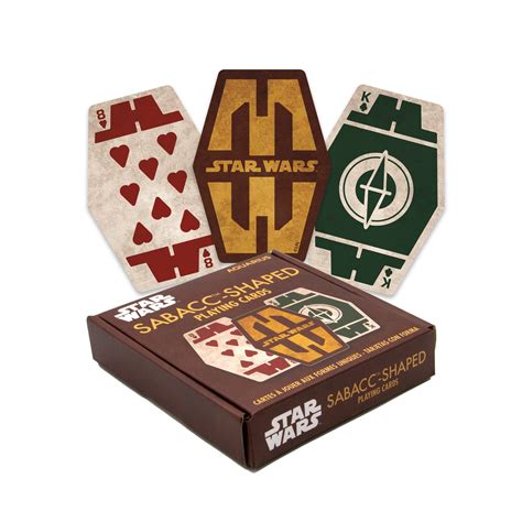 Star Wars Sabacc Shaped Playing Cards Nmr