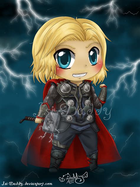 Chibi Thor Odinson - God of Thunder by Isi-Daddy on DeviantArt