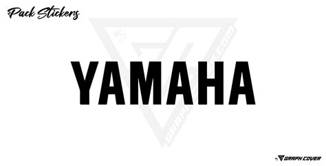 Yamaha Stickers Pack Graphcover French Manufacturer Of High Quality Standard And Custom