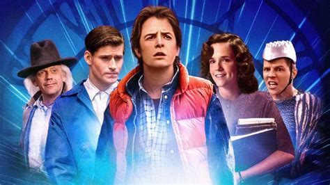 Back To The Future HD Michael J Fox Marty McFly Dr Emmett Brown