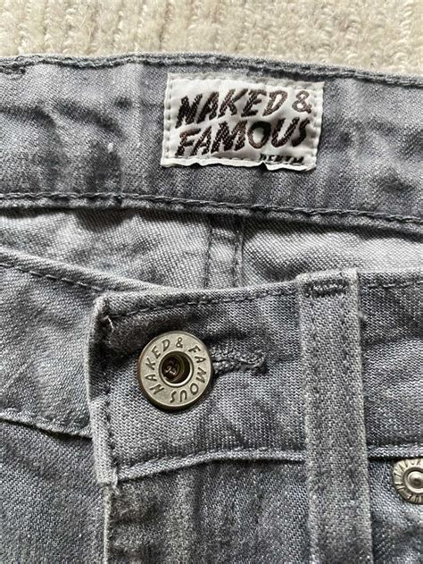 Naked Famous Naked Famous Grey Jeans Skinnyguy Gr Gem