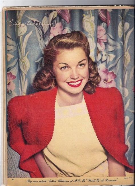 Esther Williams 1944 Esther Williams Old Celebrities Ester Williams