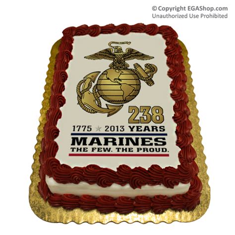 happy birthday marines cake - Tashia Hendrix