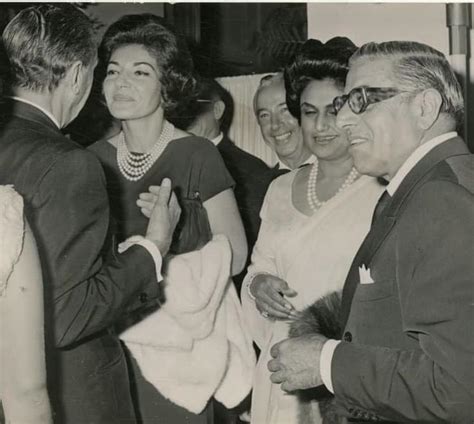 Early 60s Maria With Aristotle Onassis And Wife Maharajà Of Baroda Aristotle Onassis Maria