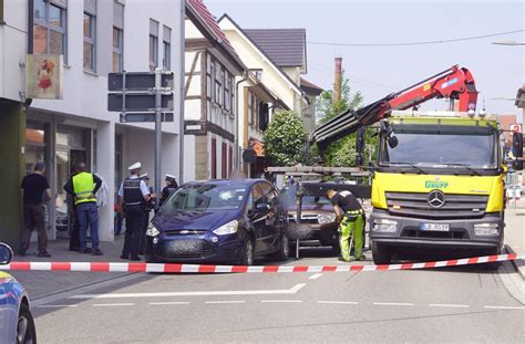 Unfall In Steinheim An Der Murr Medizinischer Notfall Mann Stirbt