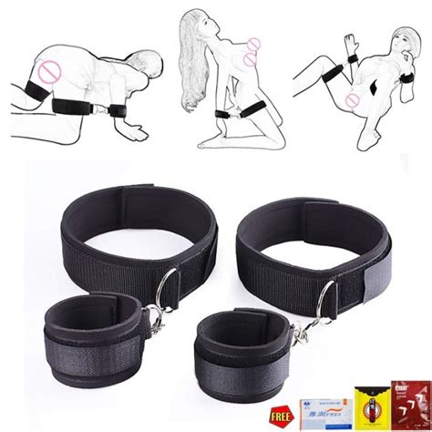 Cw Thigh Wrist Cuffs Restraints Bdsm Erotic Sex Handcuffs Leg