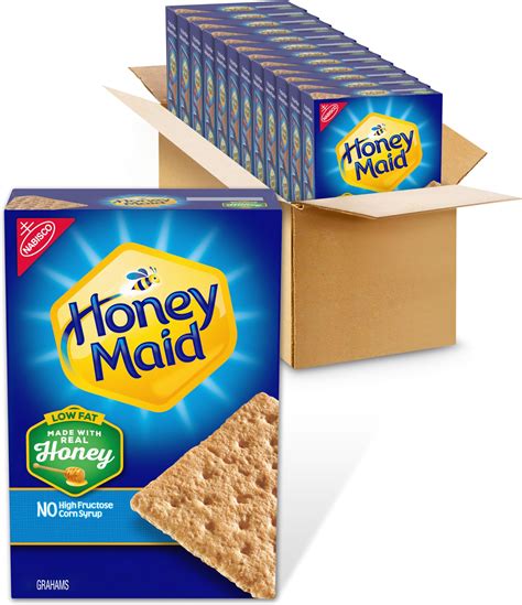 Honey Maid Lil Squares Graham Crackers Honey 106 Oz