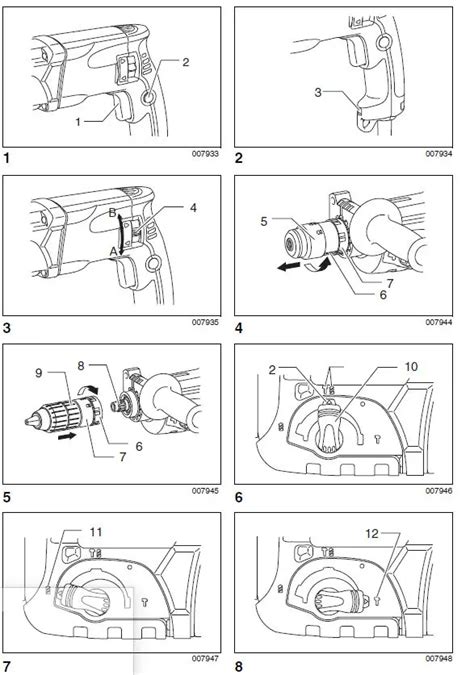 Makita HR2470 Rotary Hammer Instruction Manual