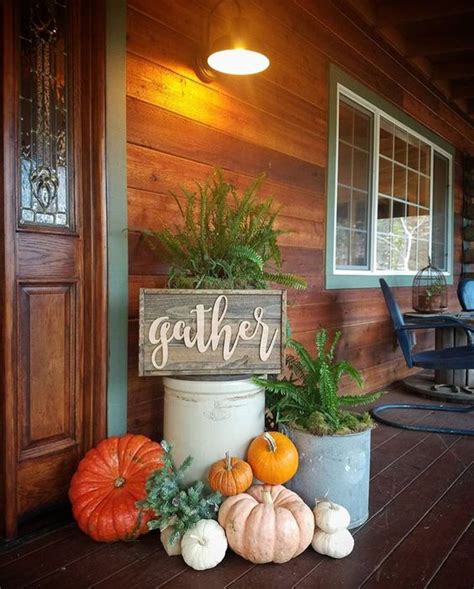 Cozy Rustic Fall Front Porch Decor Ideas To Feel The Yawning