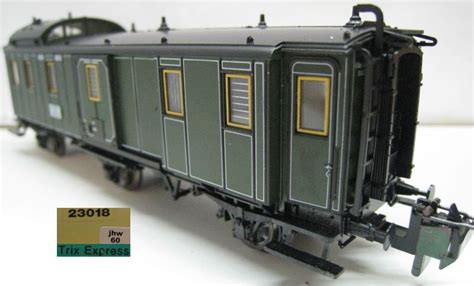 Ti Te Bayerischer Achsiger Schnellzugwagen Packwagen Jhw L