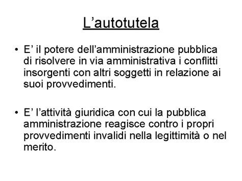 Lattivita Della P A E Il Procedimento Amministrativo