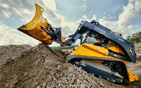 Download Wallpapers John Deere 333g Loading Of Rubble 2020 Excavators