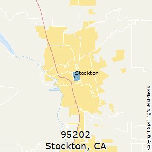 Stockton CA Zip Code Map