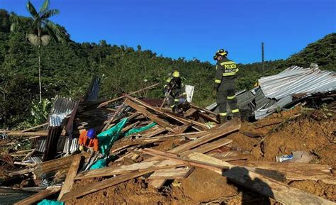 Colômbia Deslizamento De Terra Mata Ao Menos 34 Pessoas No Oeste Do