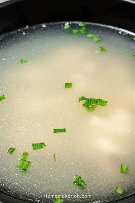 How To Make Chinese Chicken Clear Soup At Home A Restaurant Style