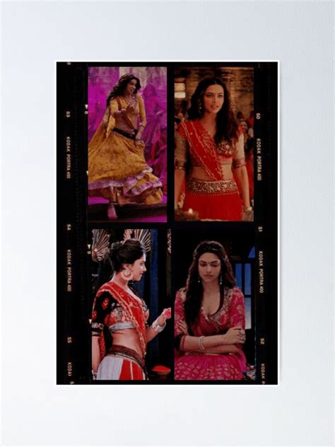 Deepika Padukone Blanco Lehenga En Ram Leela