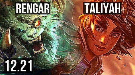 Rengar Vs Taliyah Jng Winrate M Mastery Legendary