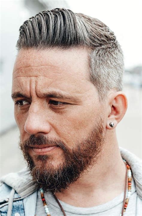 10 Eye Catching Hairstyles For Mature Middle Aged Men Haircut Inspiration