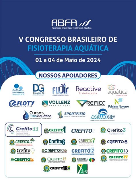 Nossos Patrocinadores V Congresso Brasileiro Abfaqu Tica