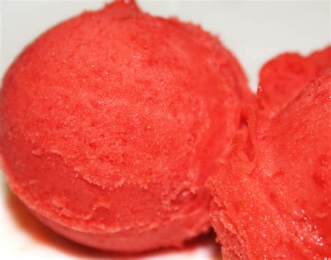 La Cuisine De Bernard Sorbet Aux Fraises